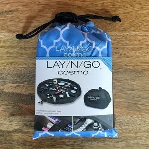 NWT Lay/N/Go Cosmo Cosmetic Bag